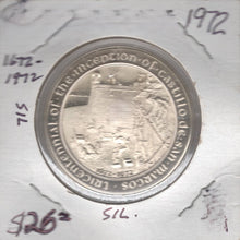 Tricentennial of the Inception of Castillo de San Marcos Medal, 1972