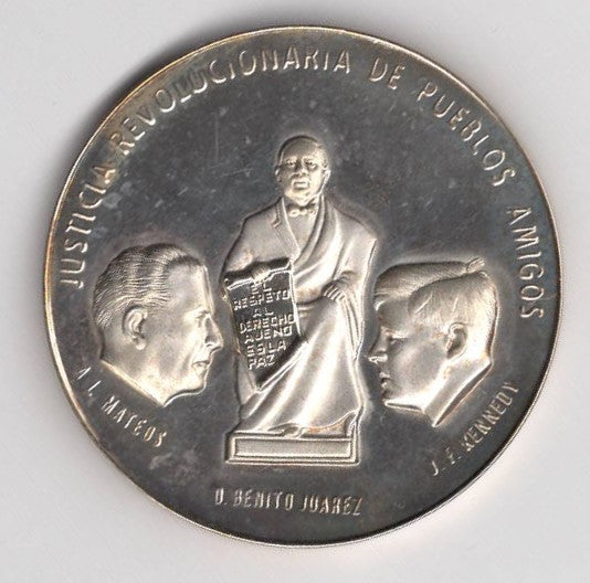 Mexico El Chamizal Treaty Medal, 1963