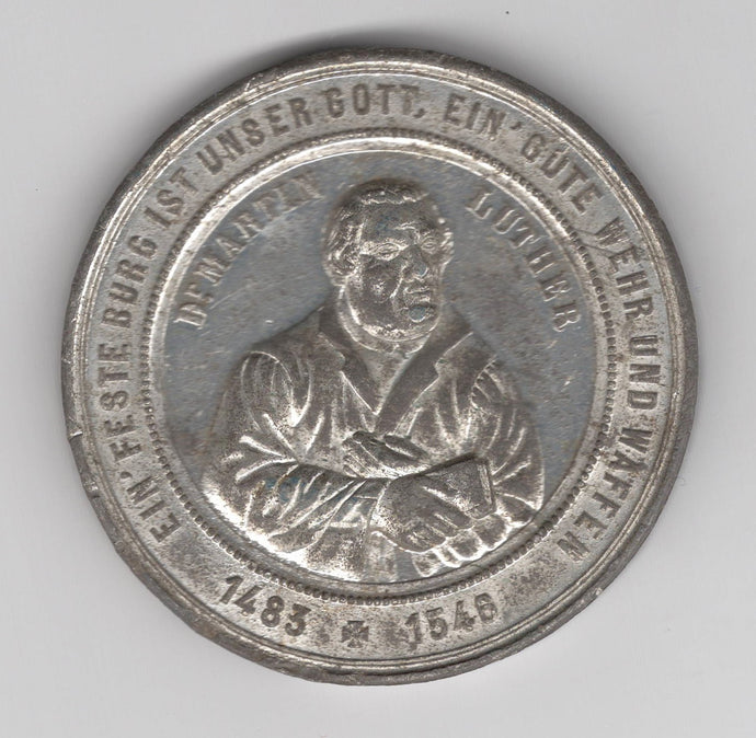 German Medal of Dr. Martin Luther, 400th Anniversary of Birth Year 1883