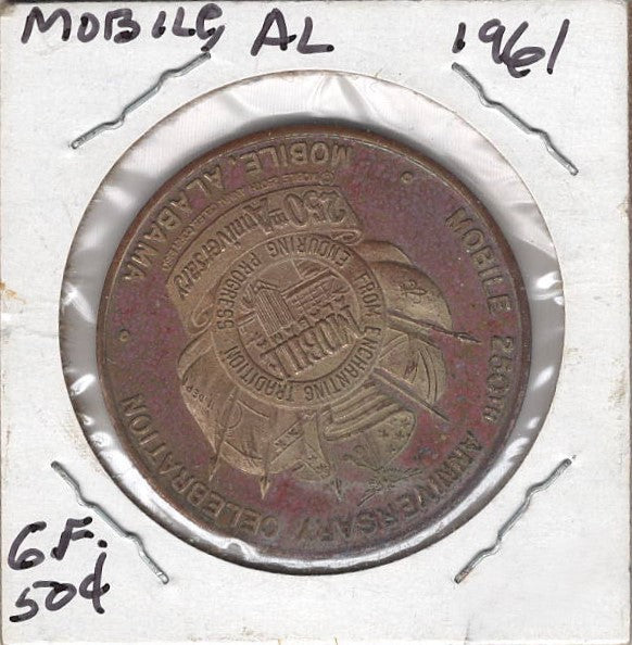 Mobile, AL, 250th Anniversary, 50¢