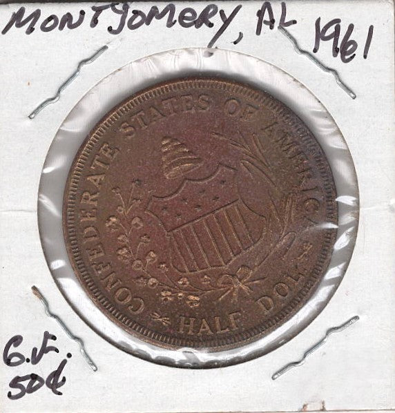 Montgomery, AL, Montgomery Civil War Centennial Commemoration, 50¢