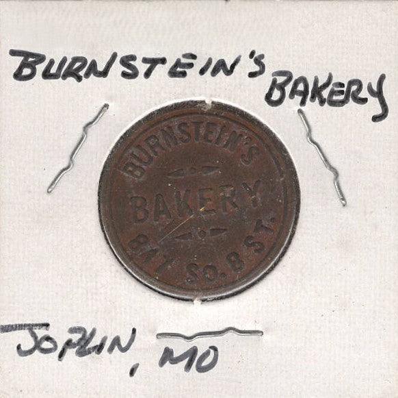 Joplin, MO, Burnstein's Bakery, 5¢