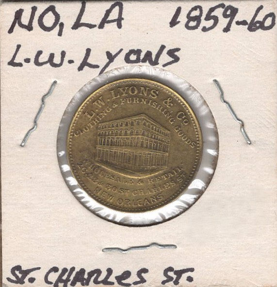 New Orleans, LA, L.W. Lyons & Co.