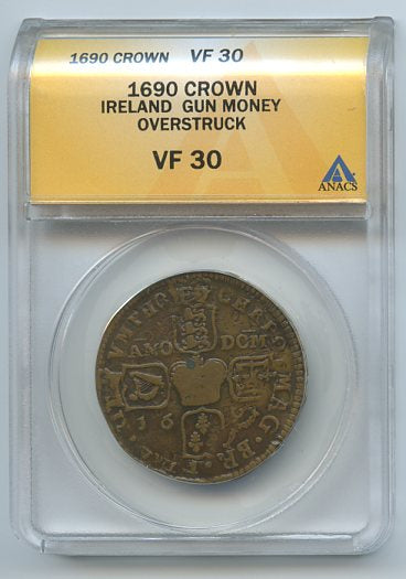 Ireland Crown Gun Money, 1690