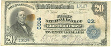 Ohio-Elmwood Place, The First National Bank of Elmwood Place, $20, 1902 PB