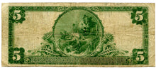 Indiana-Richmond, The First National Bank of Richmond $5, 1902 PB