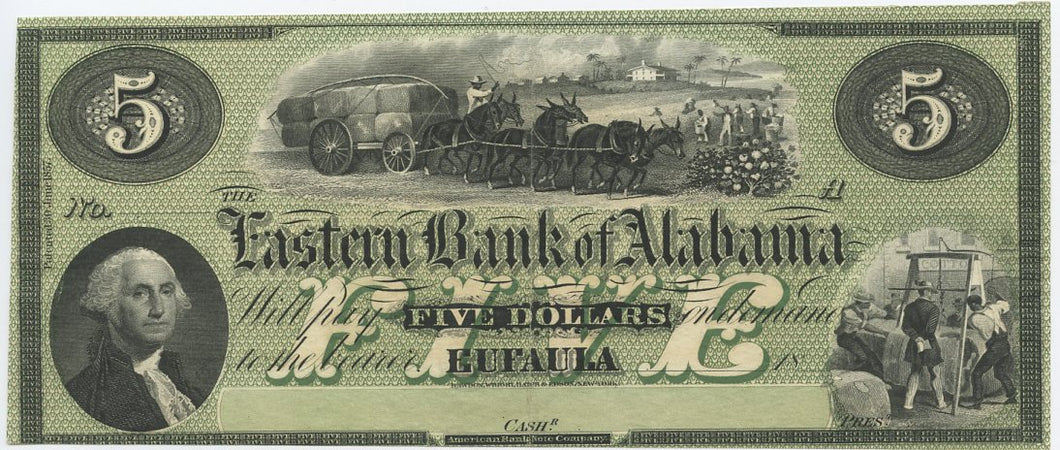 Alabama-Eufaula, The Eastern Bank of Alabama $5, 18_