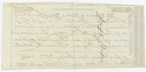Texas-Austin, Treasury Warrant $87.50, February 2, 1846