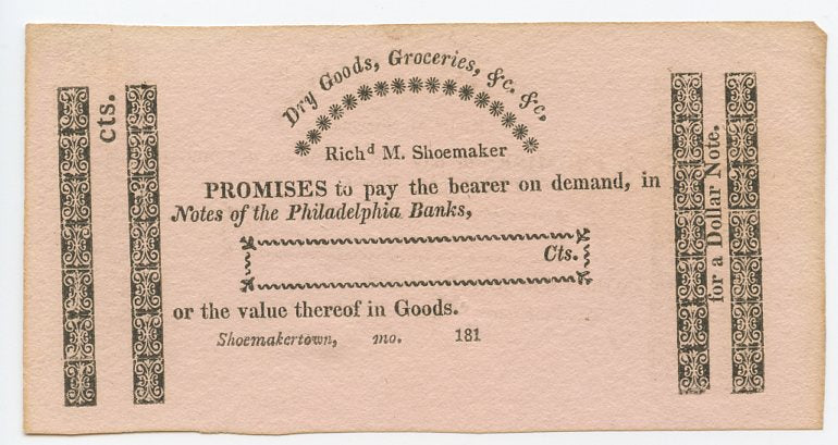 Missouri-Shoemakertown, Rich'd M. Shoemaker Dry Goods Groceries, 181_