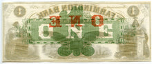 New Hampshire-Farmington, The Farmington Bank $1, December 1, 18_