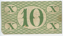 Connecticut-Hartford, C.H. Smith & Co., City Bank, 10 Cents, October 1, 1862