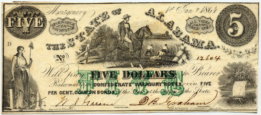 Alabama-Montgomery, The State of, $5.00