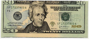 U.S. Federal Reserve Note $20, 2004A, FR. 2091-F