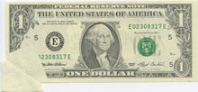 U.S. Federal Reserve Note $1, 1993