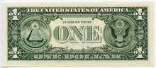 U.S. Federal Reserve Note $1, 1995, FR. 1922-D